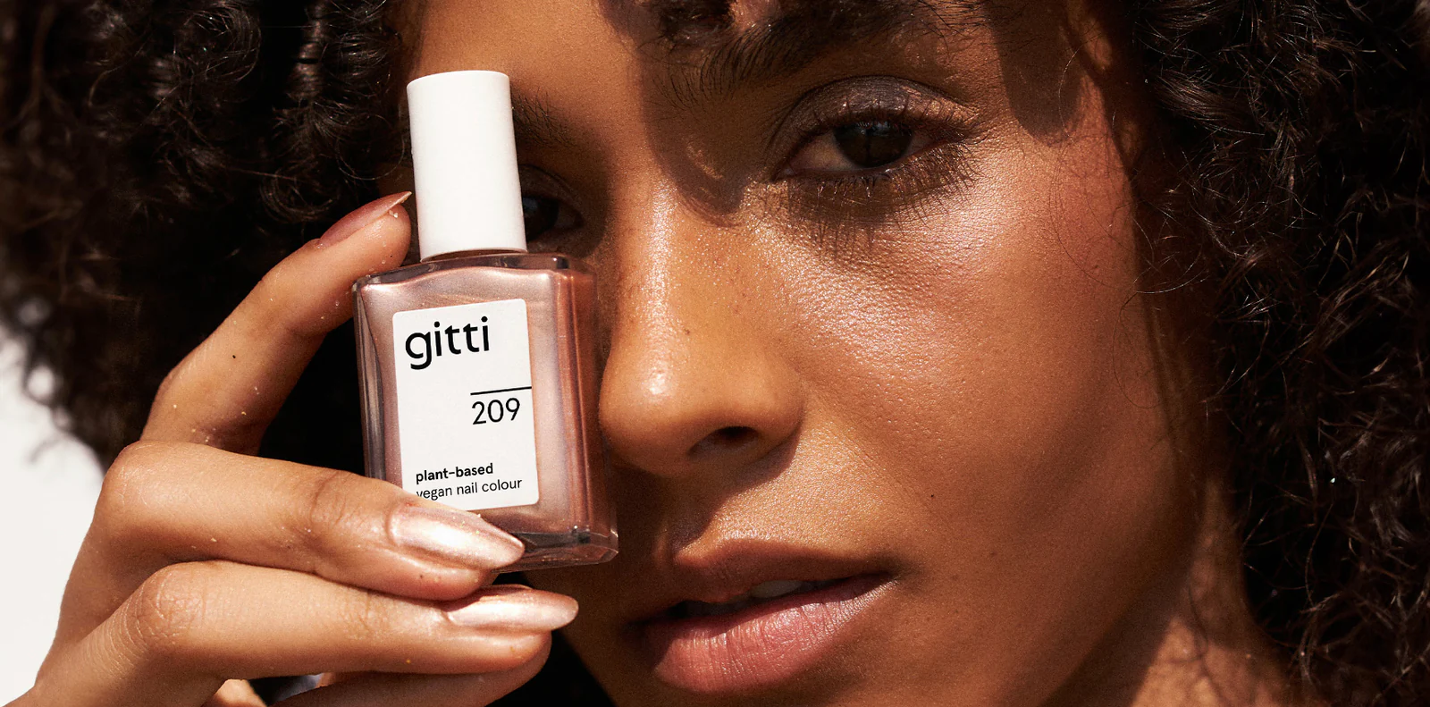 Gitti — plant-based vegan nail colour, editorial campaign